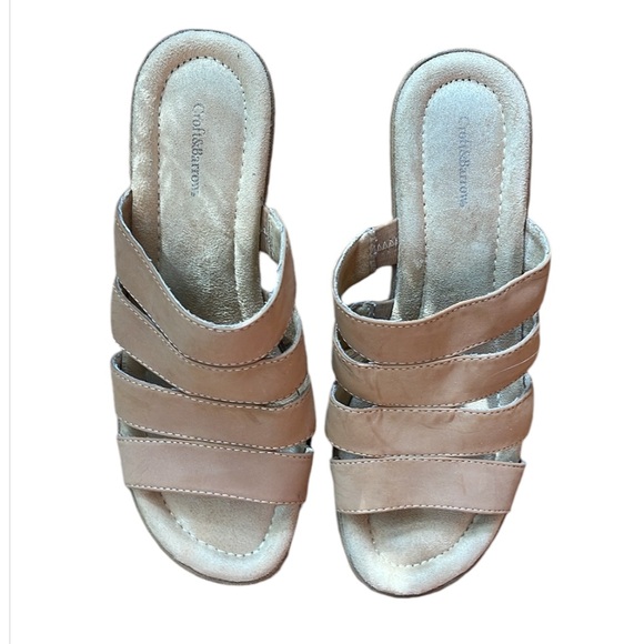 Croft and Barrow platform sandals - Picture 2 of 11